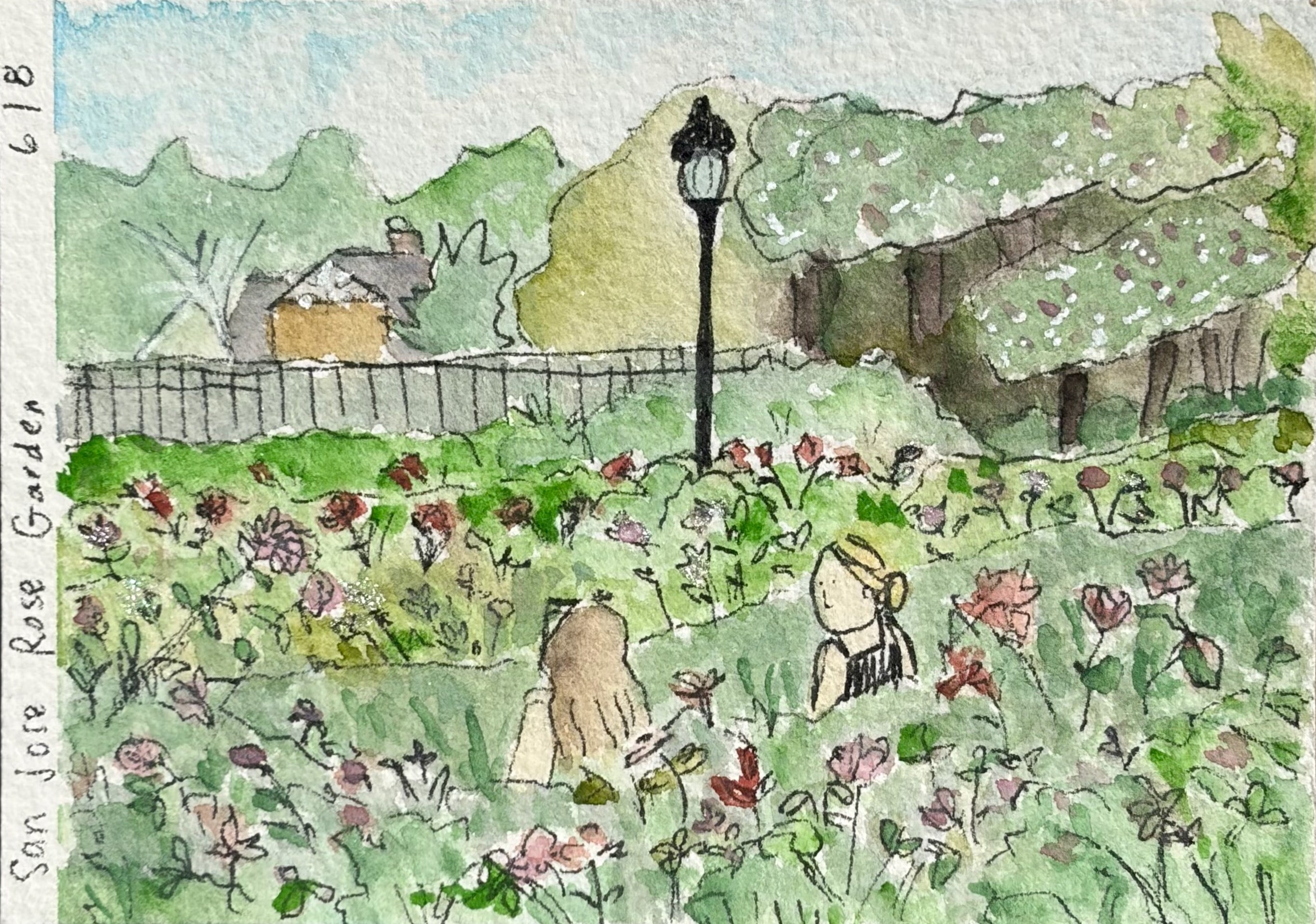 Rose Garden Card
